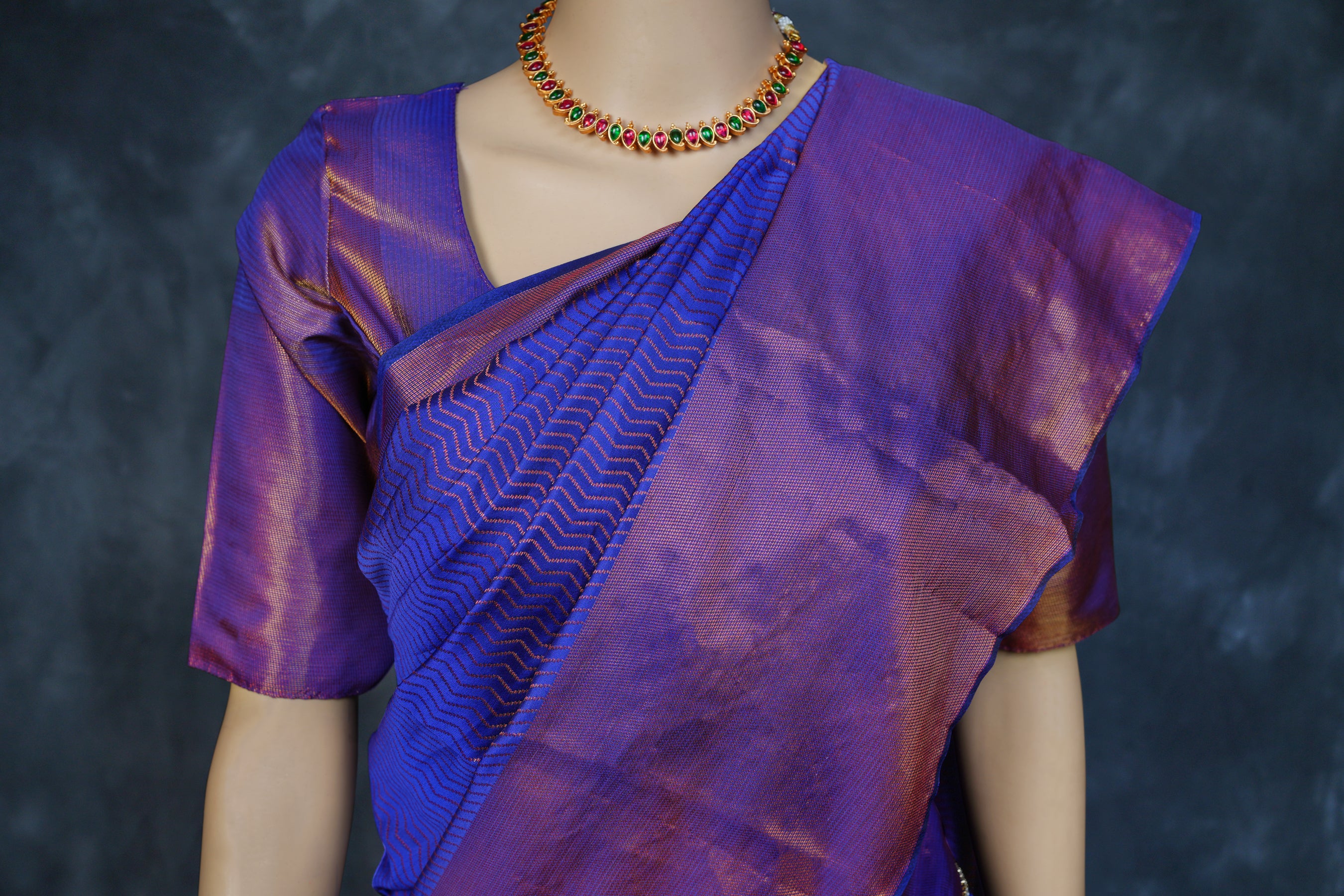 Pre-Stitched Shimmering Min-Saree for the Modern Diva by JCS Fashion Saree JCS Fashions