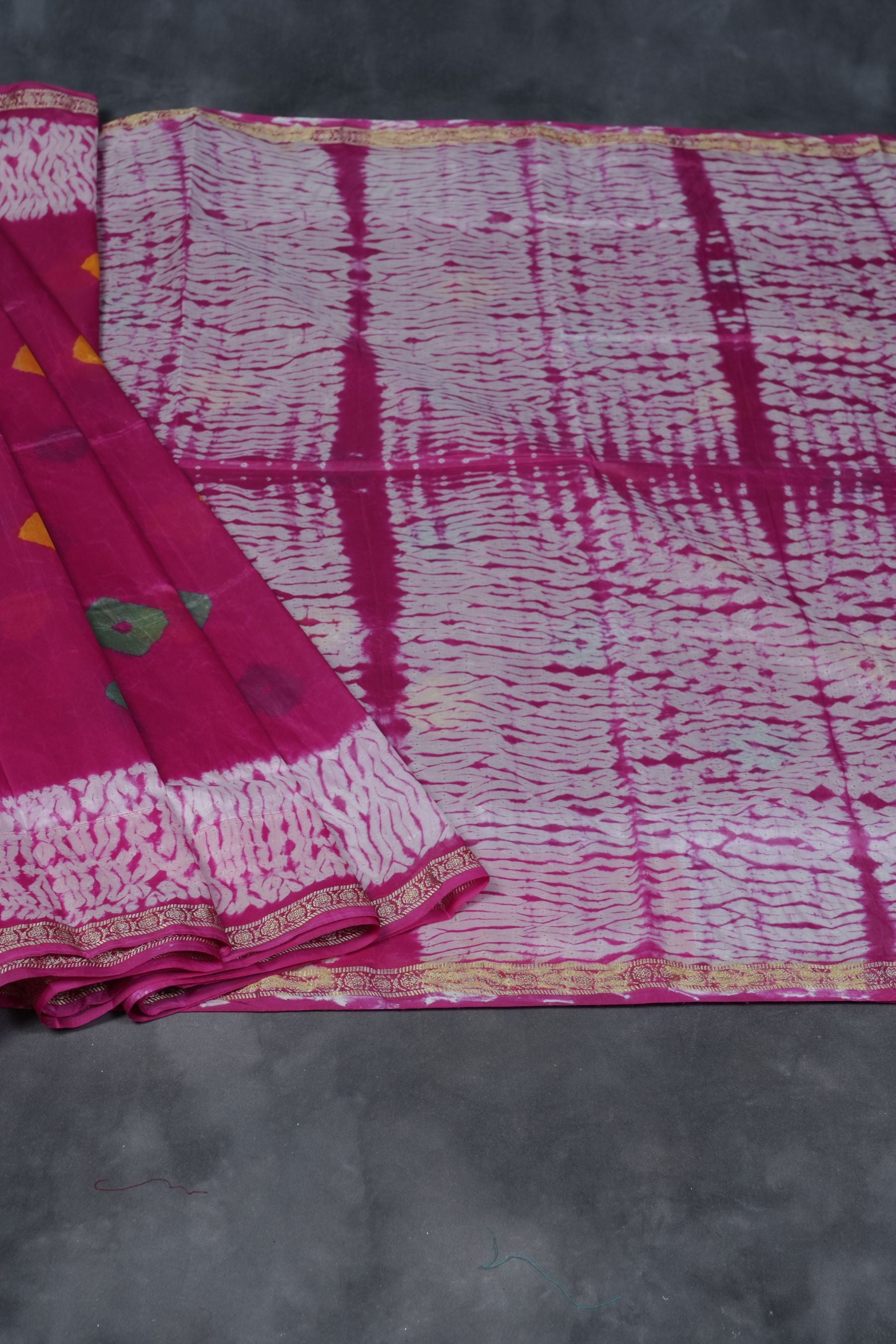 Authentic SHIBORI Sarees with BANDHEJ Design at JCS Fashions SAREE JCS Fashions