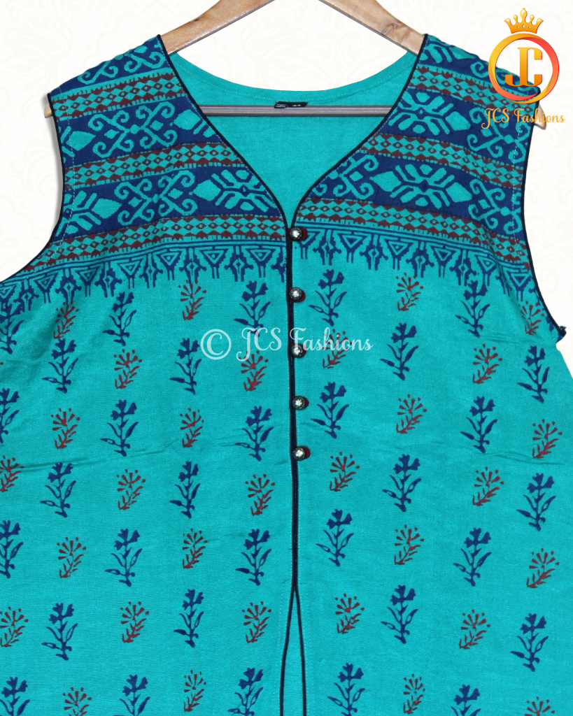 Stylish Printed Kurti - JCSFashions' Comfort and Chic Fusion KURTI JCS Fashions