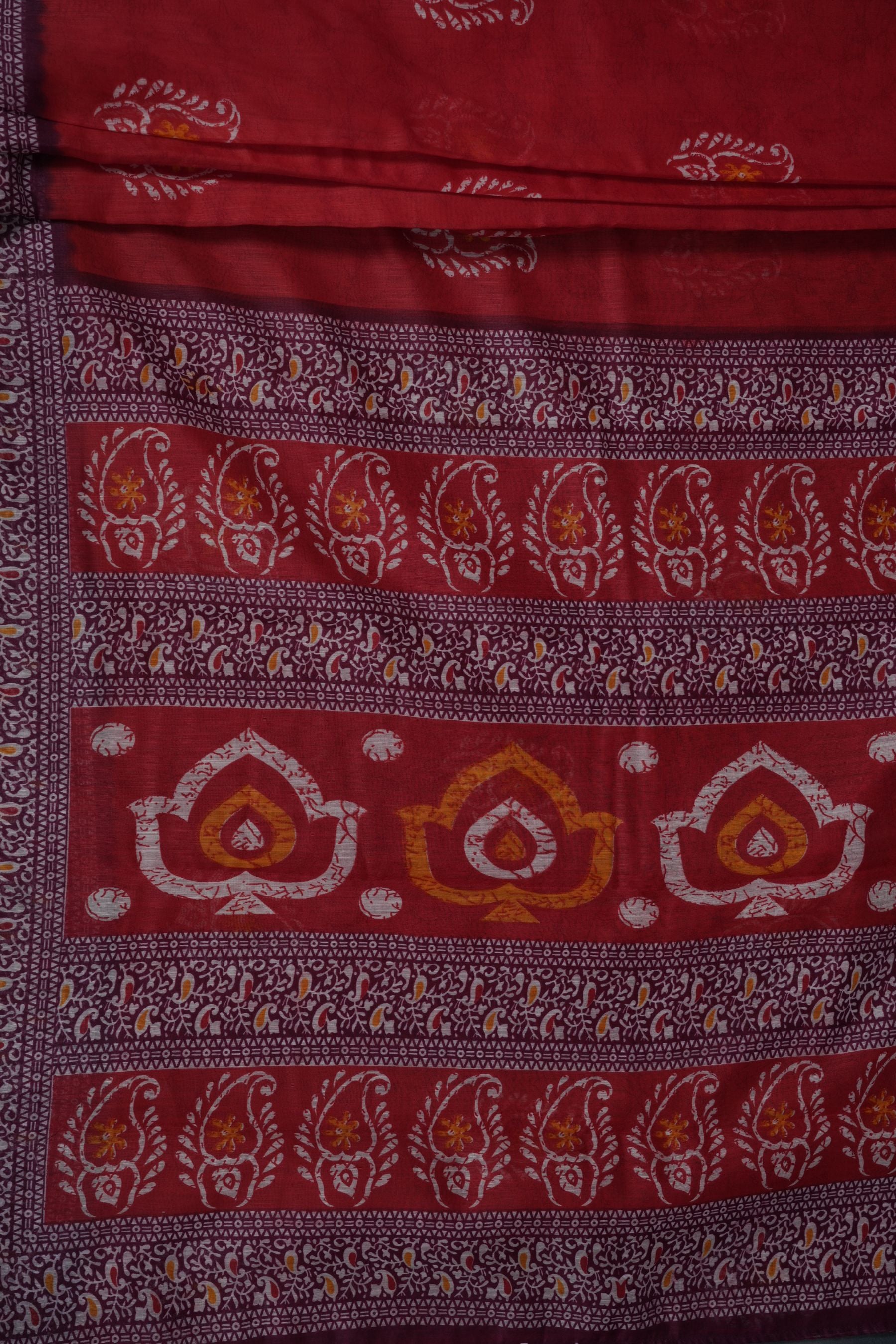 Elevate Elegance: Soft Jute Sarees with Allover Bhandini Print