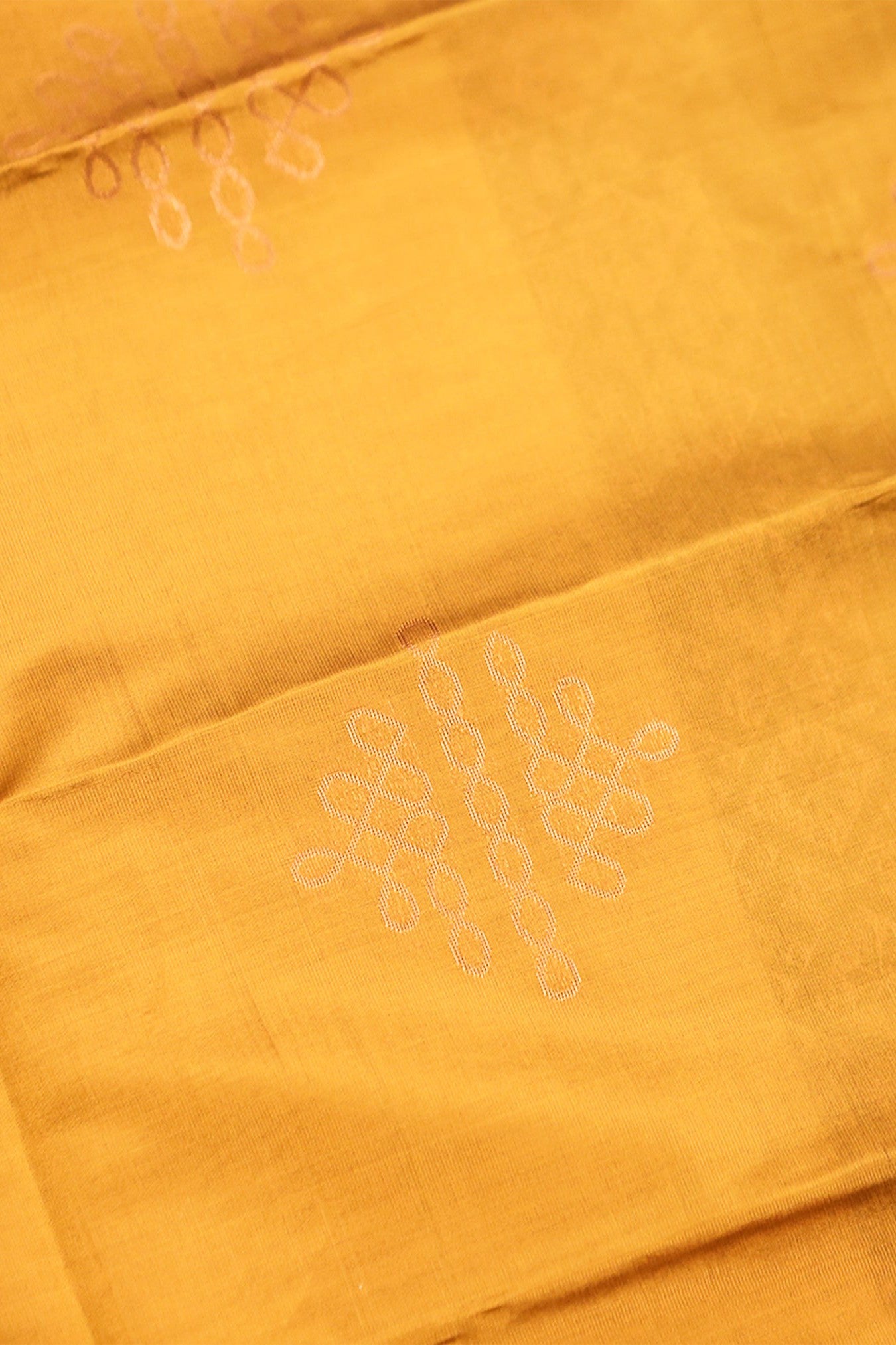 Kolam-inspired Rangoli Art Silk Saree: Lightweight and Contrast Blouse Saree JCS Fashions