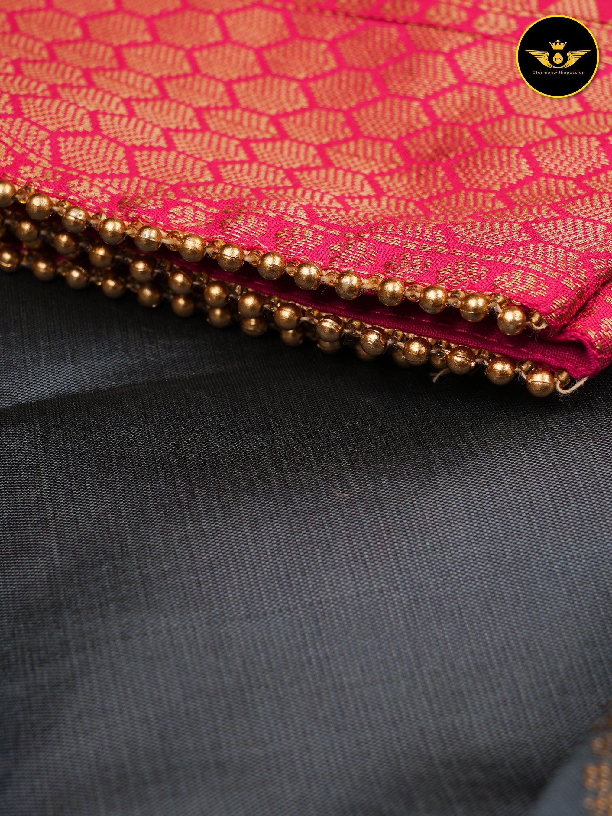 Soft Semi Silk Saree With Fully Stitched Jacquard Blouse