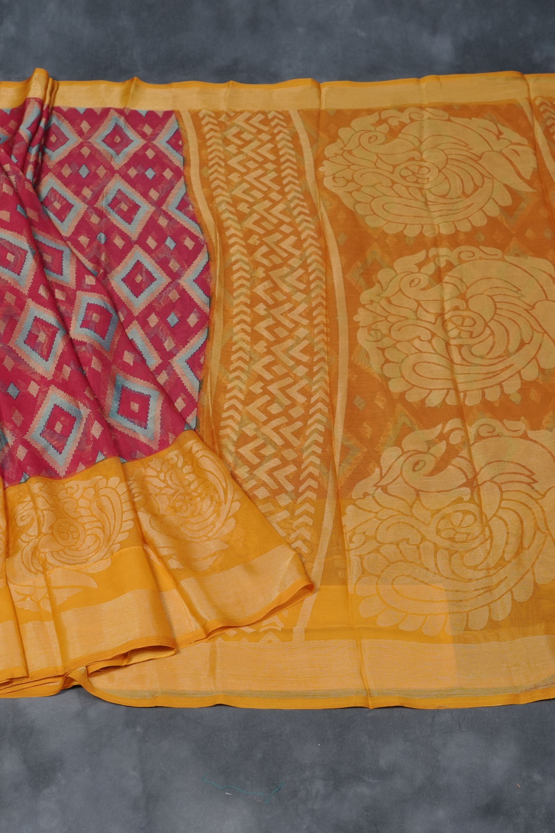 Explore Timeless Beauty with Our Brasso Saree Collection - JCS Fashions