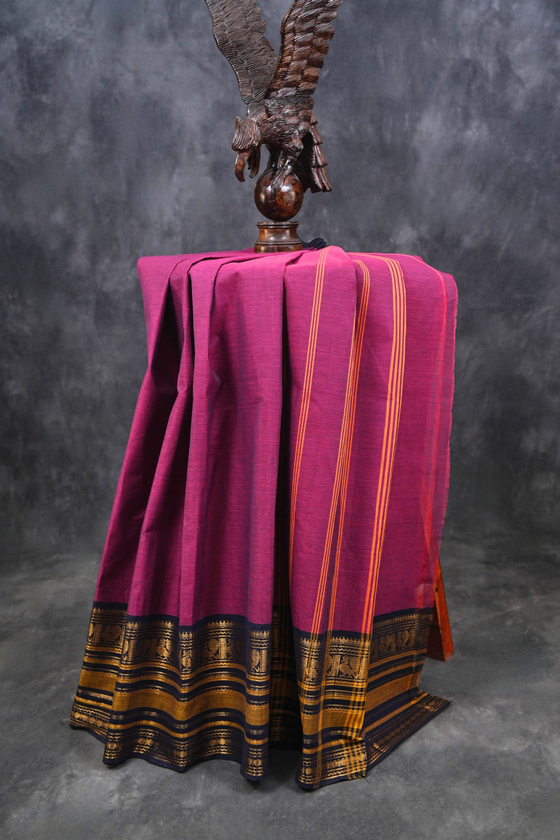 Chettinad Cotton Saree - A Blend of Traditional Artistry & Modern Style