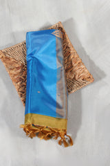 Elegant and Eco-friendly Banana Pith Borderless Saree from JCSFashions