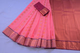 Royal Peacock Motif Border Saree -  Traditional Wear by JCSFashions