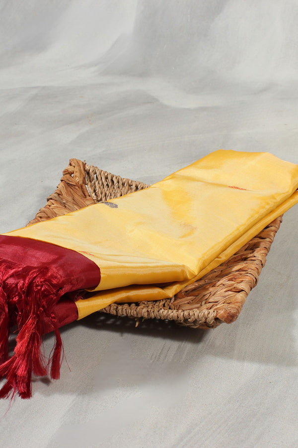 Eco-Friendly Banana Pith Borderless Saree: Sustainable Chic |JCSFashions