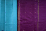 Banana Pith Saree with Plain Border -Traditional Appeal from JCSFashions