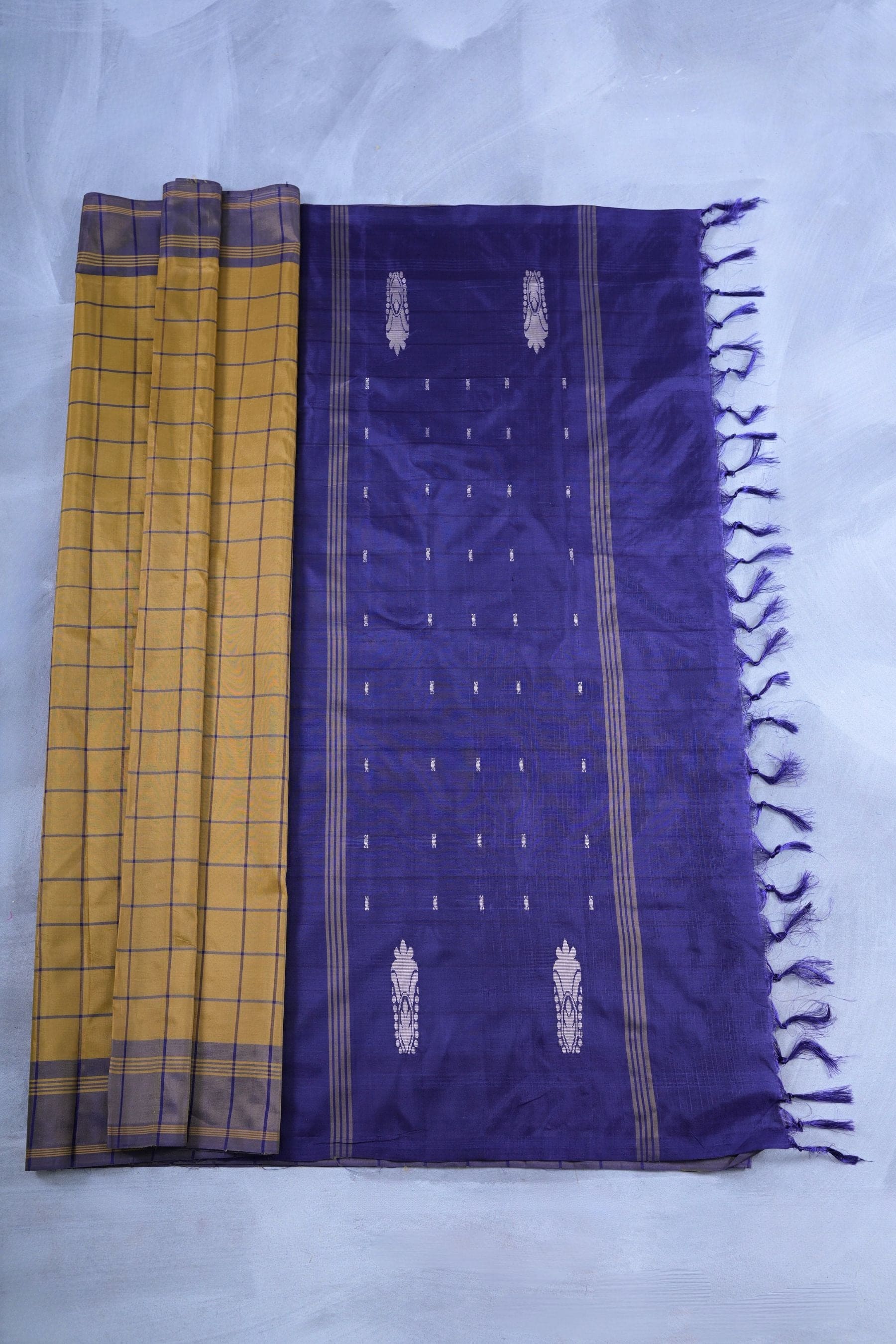 Eco-friendly Banana Pith Saree with Matching Blouse: Sustainable Elegance Saree JCS Fashions