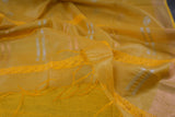 Regal Golden Silk-Cotton Saree: Lightweight & Handcrafted by JCSFashions