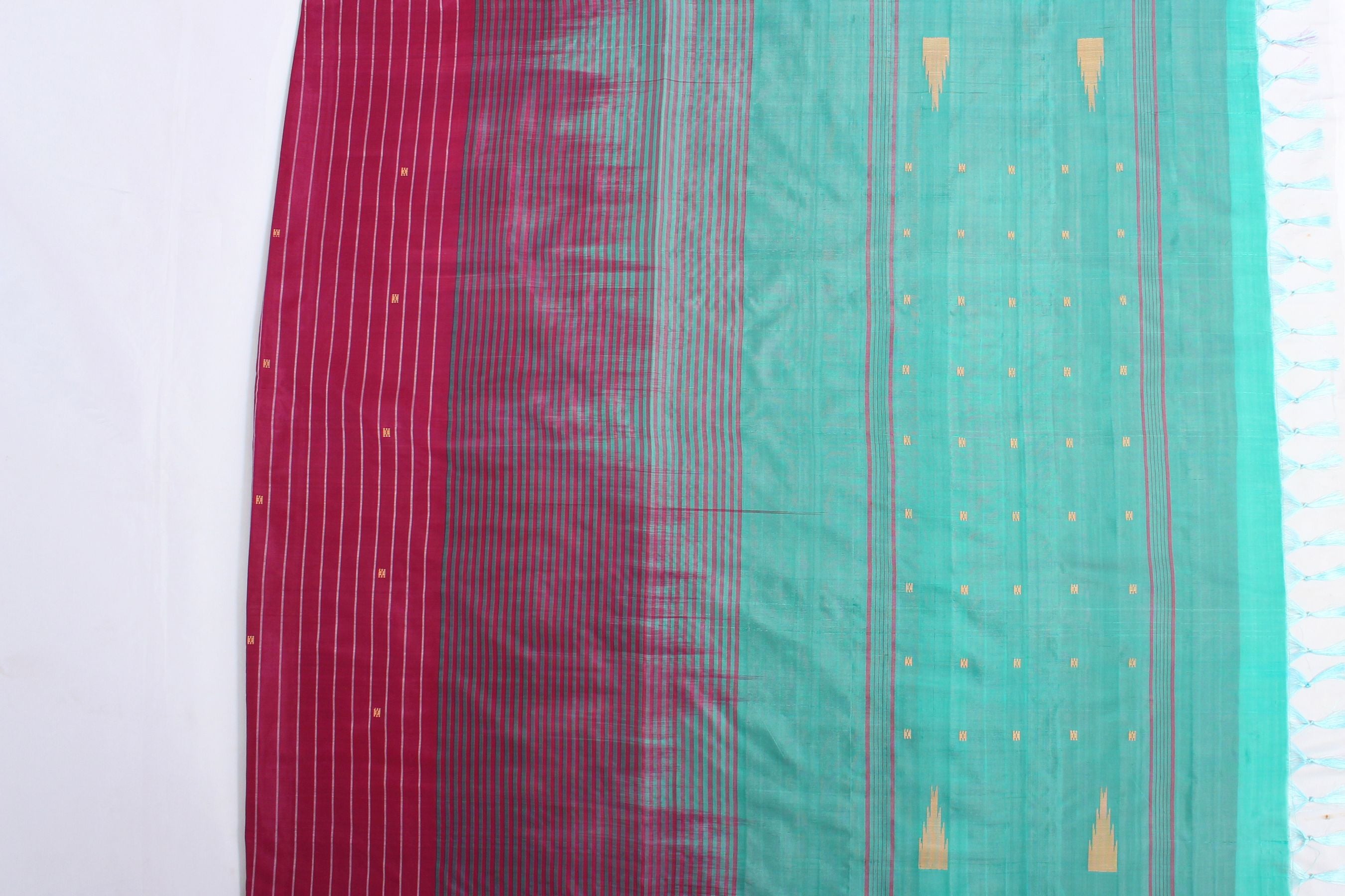 Elegant Banana Pith Saree: Traditional, Sustainable, & Borderless Beauty