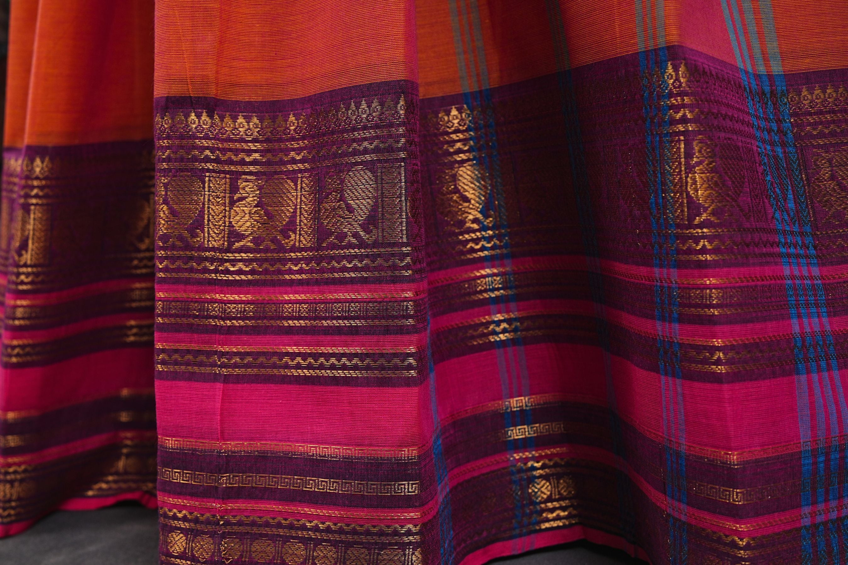 Chettinad 80-Count Cotton Saree: Elegant Ethnic Charm by JCS Fashions Saree JCS Fashions