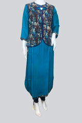 Elegant Rayon Kurti with Stylish Jacket – Perfectly Tailored for Comfort