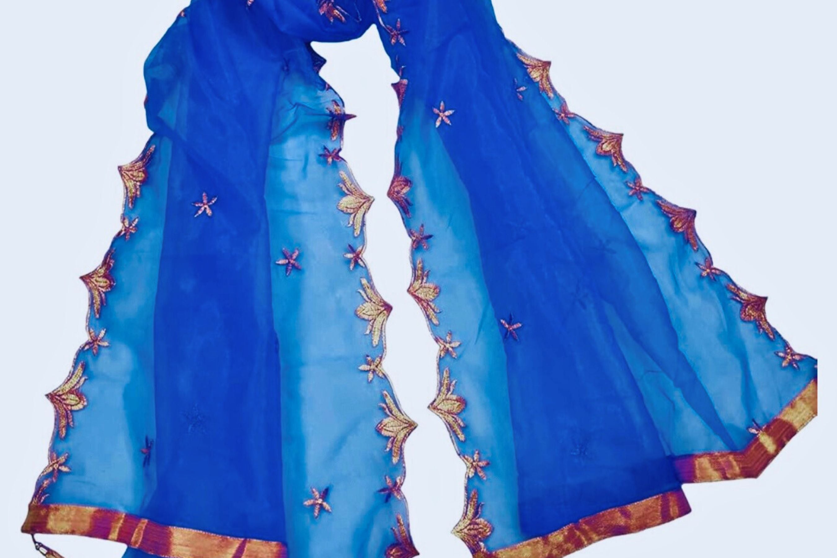 Premium Quality Embroidered Net Dupatta - For Graceful & Diverse Styling