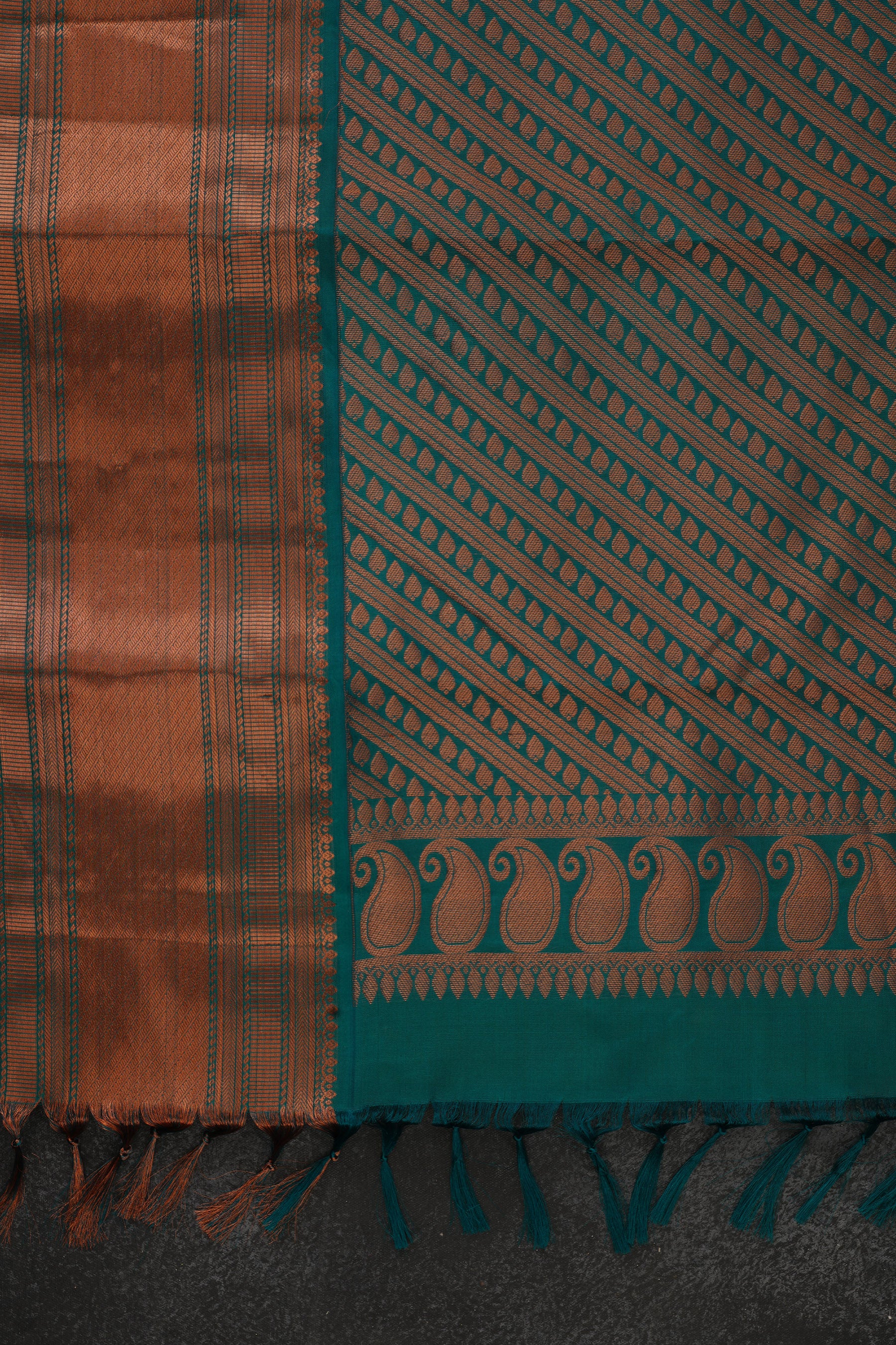 Handloom Double Warp Pure Silk Saree & Tailored Blouse Saree JCS Fashions