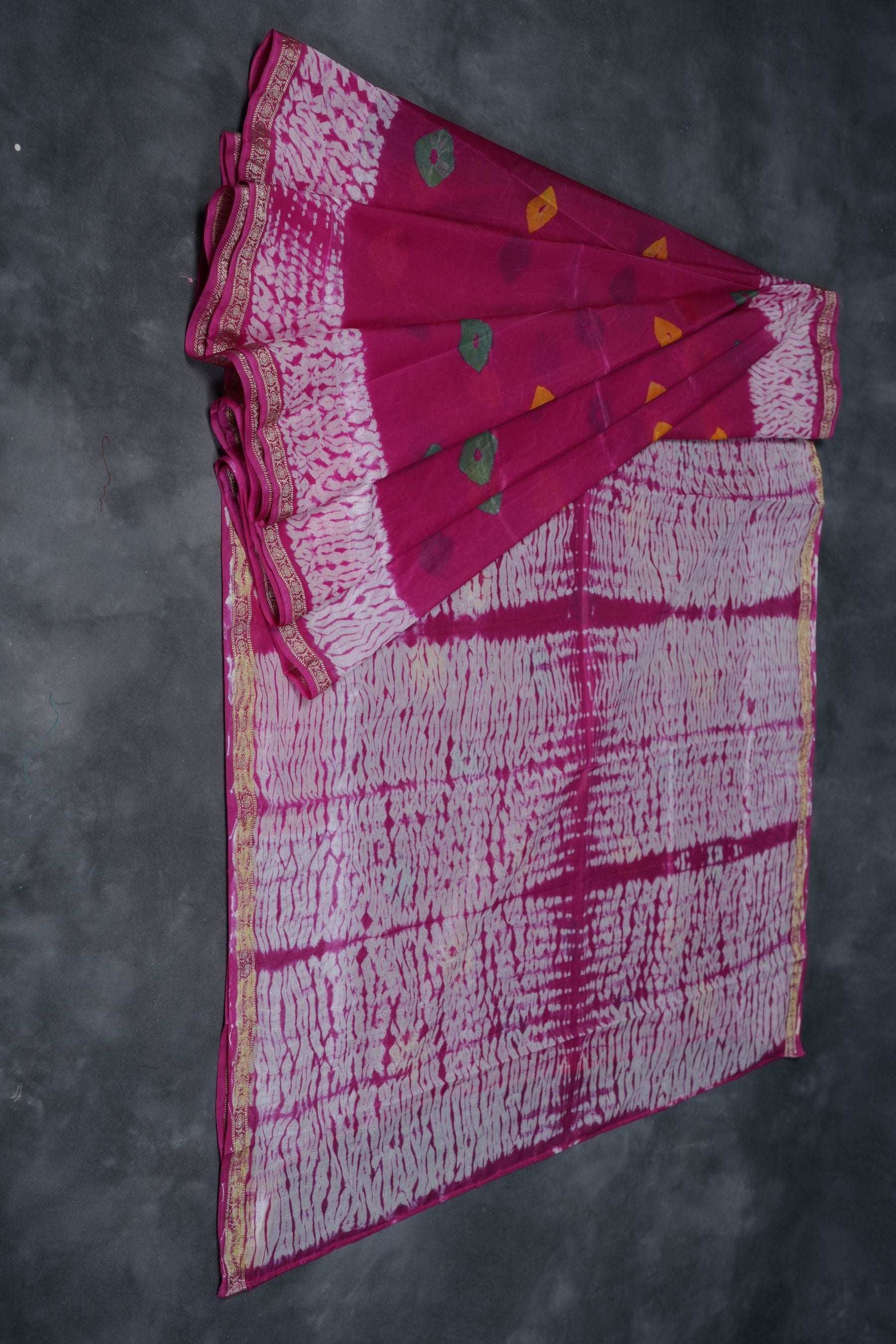 Authentic SHIBORI Sarees with BANDHEJ Design at JCS Fashions SAREE JCS Fashions