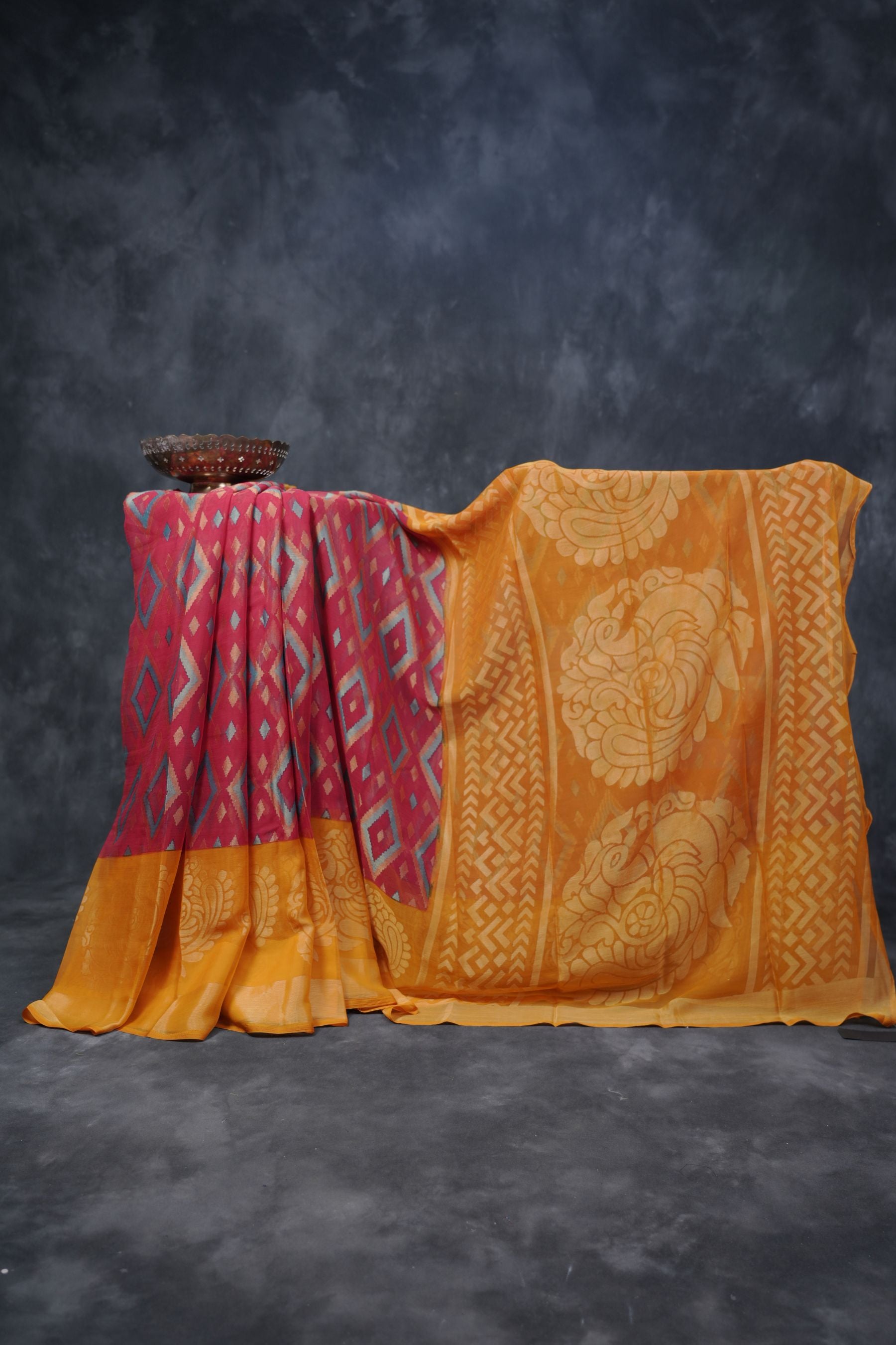 Explore Timeless Beauty with Our Brasso Saree Collection - JCS Fashions SAREE JCS Fashions