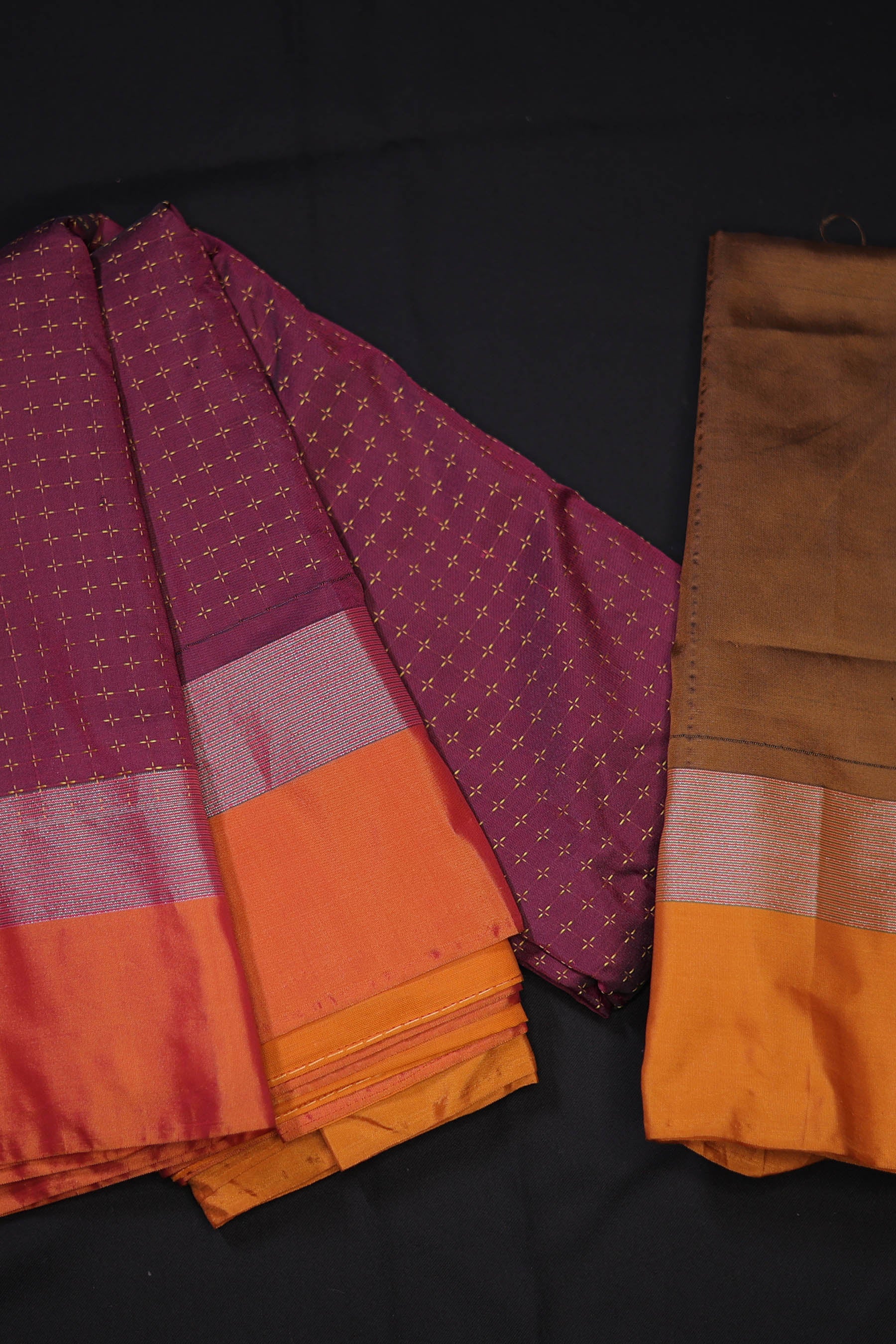 Experience Cultural Elegance with Luxe Semi-Silk Saree -Zari Detailing Saree JCS Fashions