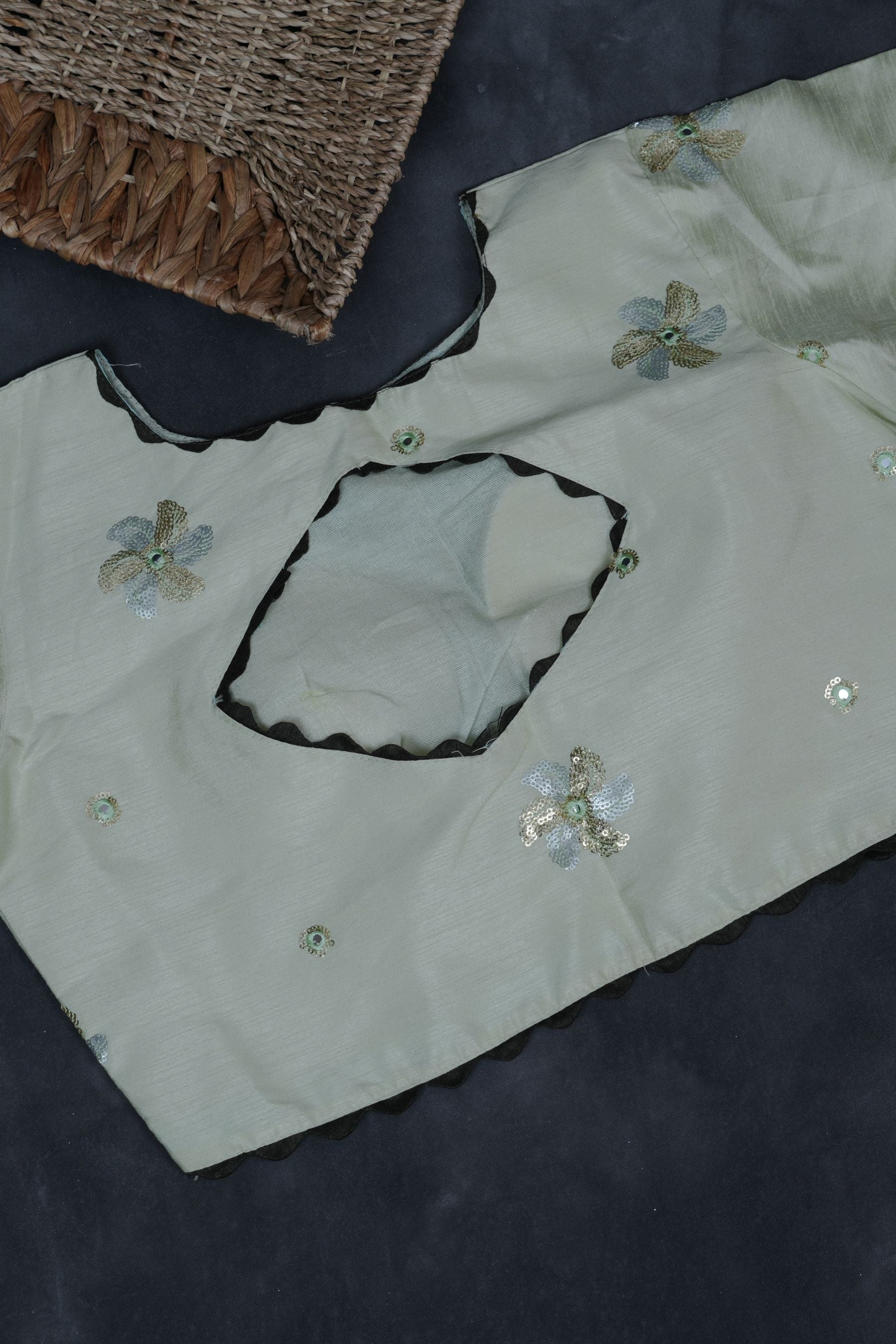 Elegance Redefined: Designer Saree with Fully Stitched Blouse - JCSFashions Saree JCS Fashions