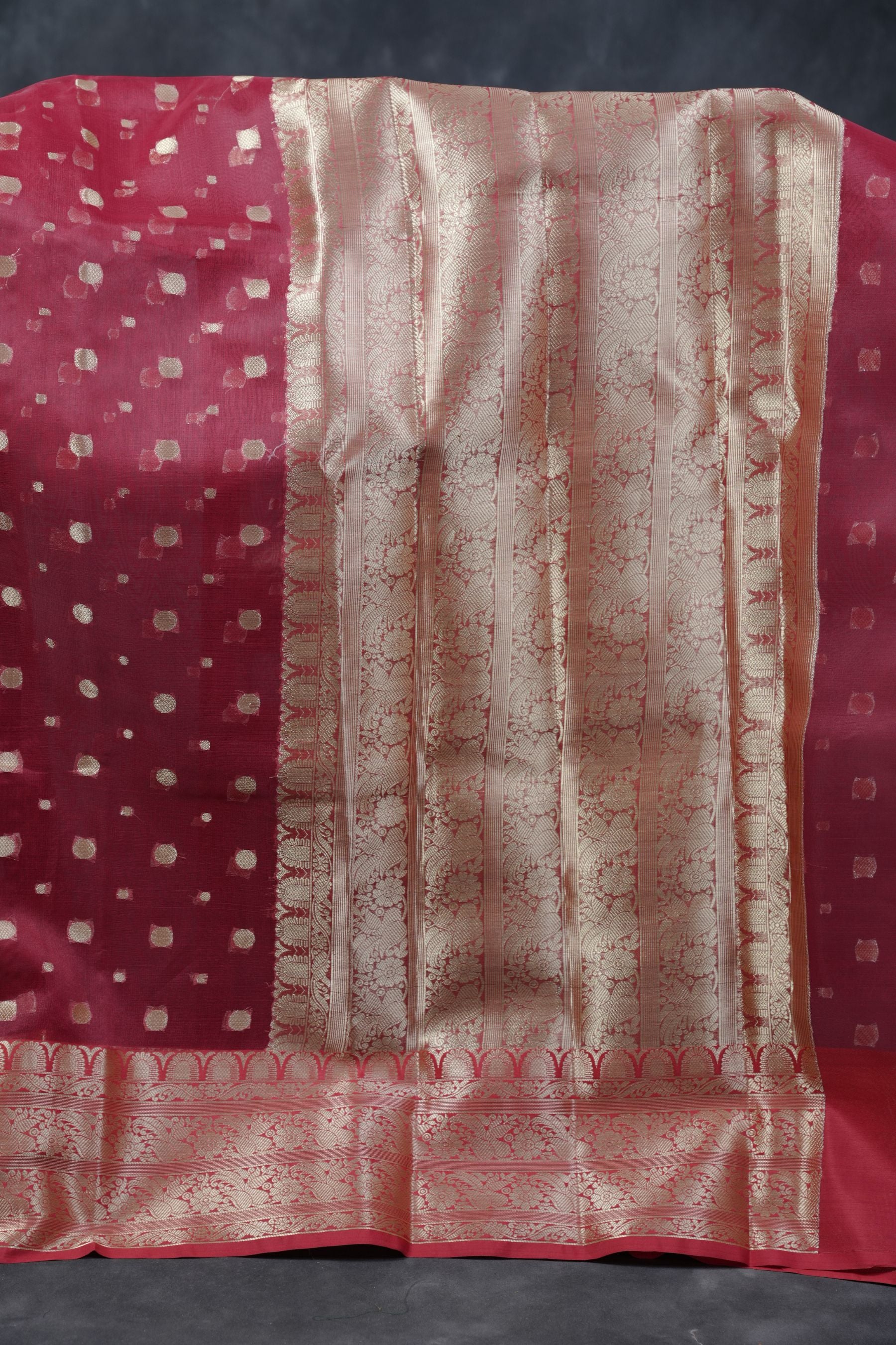 Luxurious Banarasi Organza Sarees: Best Quality Weaving and Rich Pallu SAREE JCS Fashions