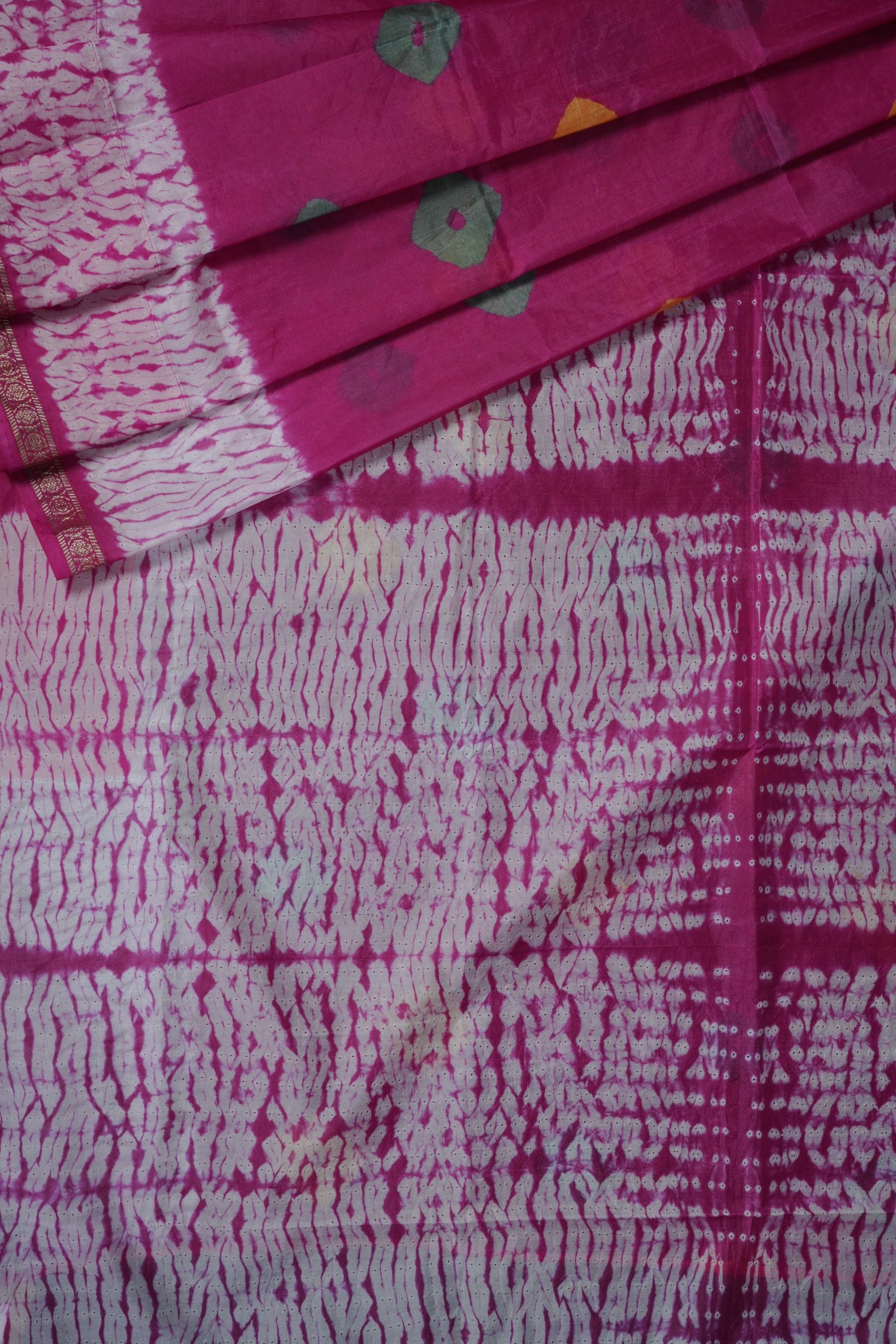 Authentic SHIBORI Sarees with BANDHEJ Design at JCS Fashions SAREE JCS Fashions