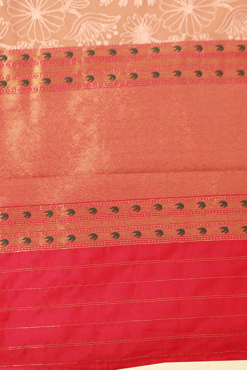 Exquisite Chikankari Sarees & Paithani Border -Tradition and Elegance