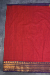 Graceful Chettinad Cotton Saree - Traditional Elegance by JCSFashions