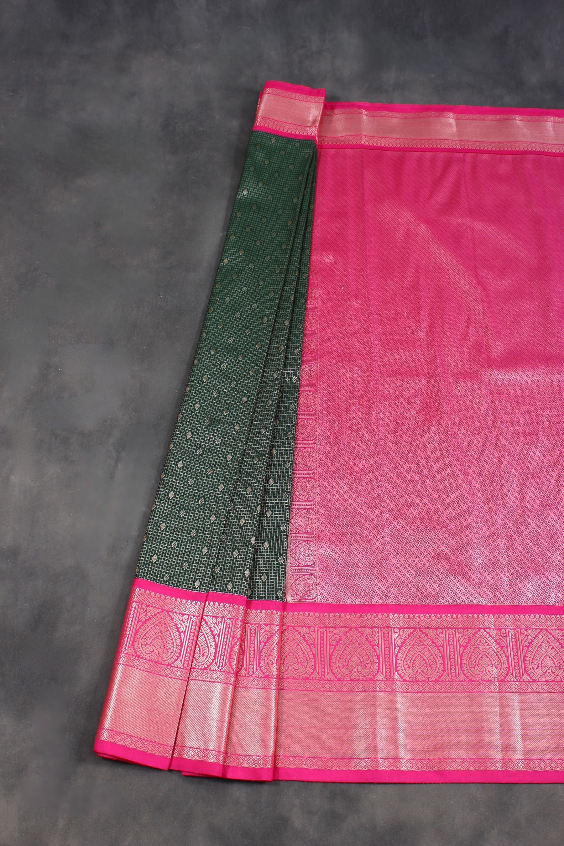 Regal Kanchipuram Silk Saree with Intricate Detailing by JCS Fashions Saree JCS Fashions