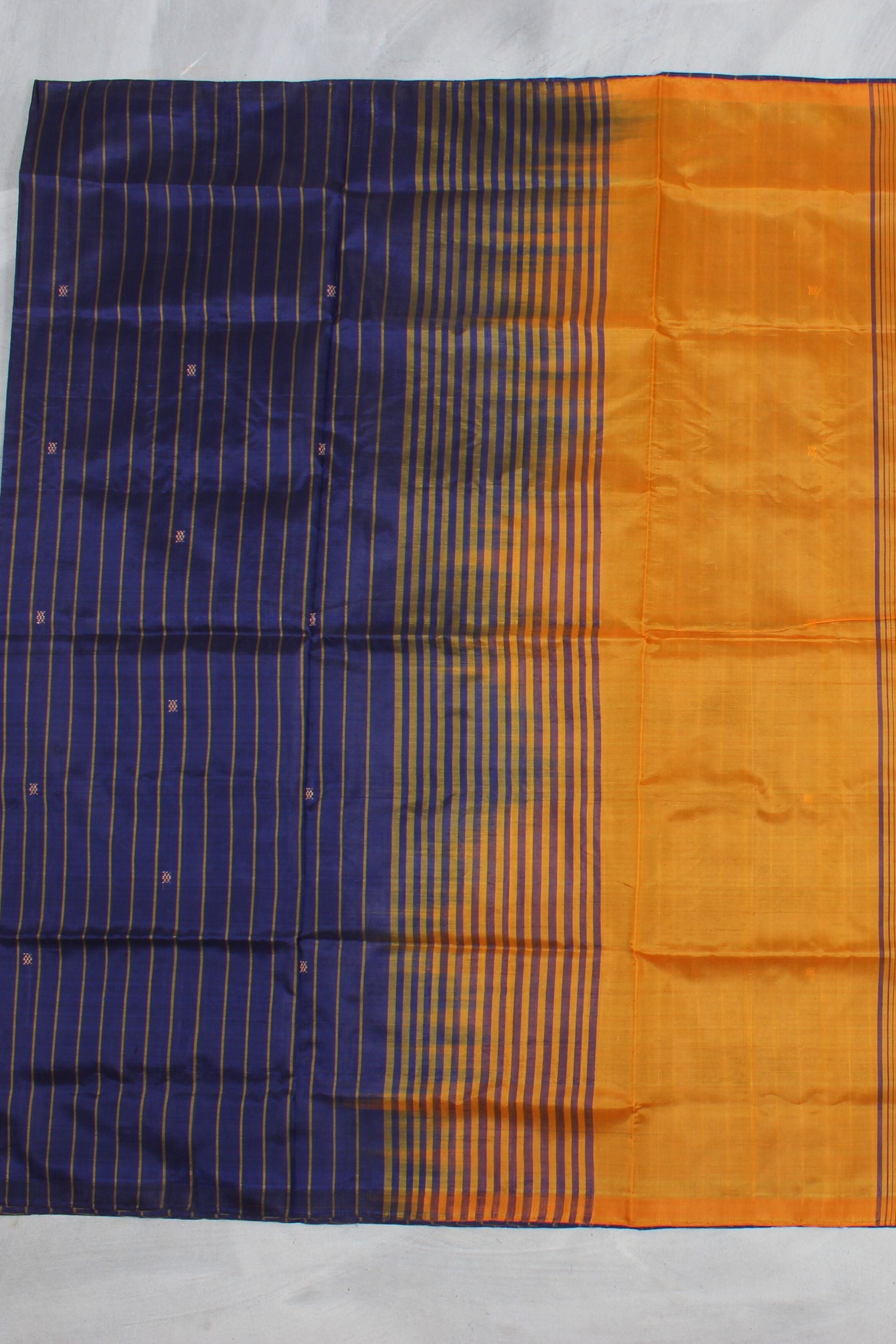 Chic and Sustainable Borderless Banana Pith Saree from JCSFashions