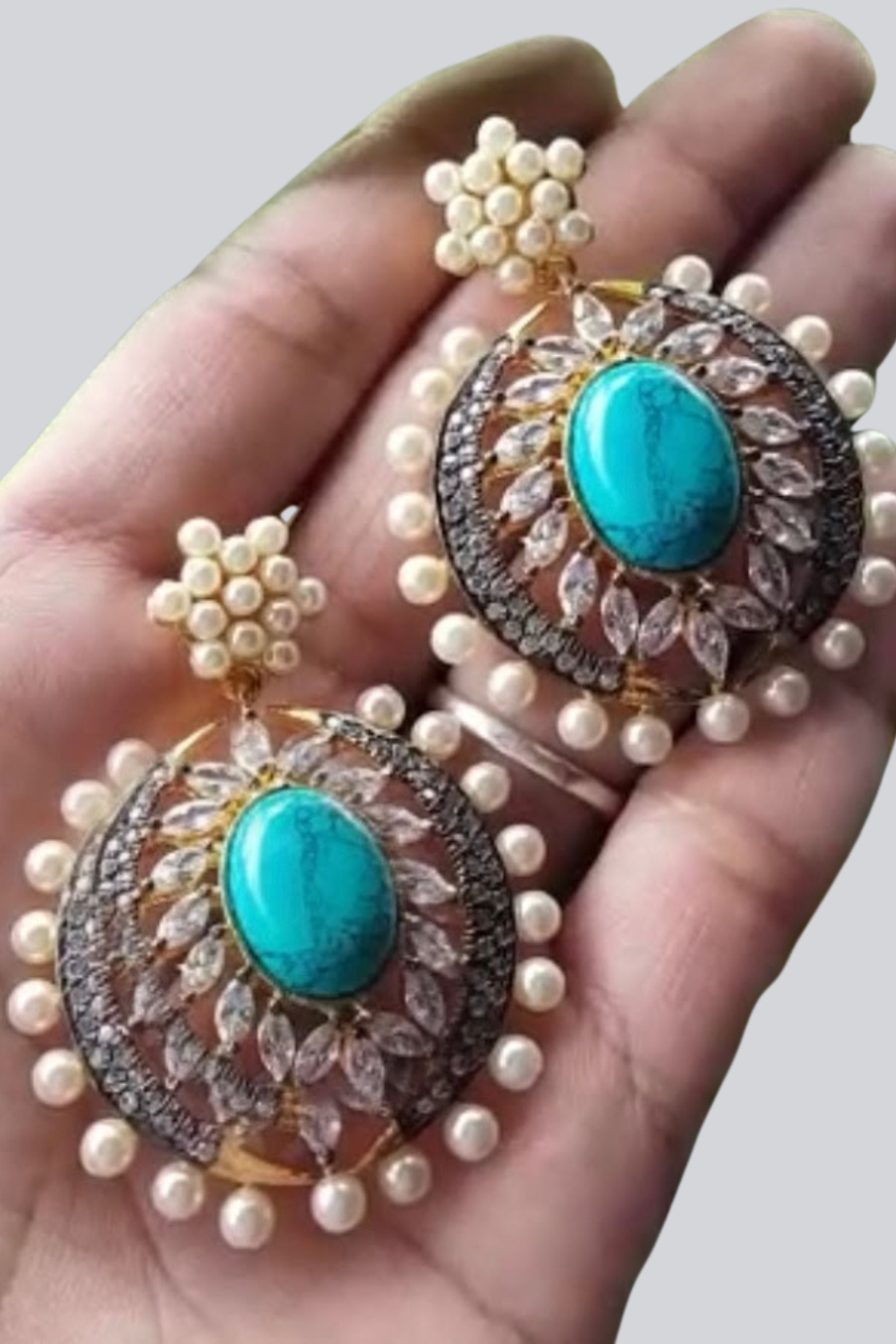 JCS Fashions Kundan Earrings - Timeless Elegance for Every Occasion Jewelry JCS Fashions