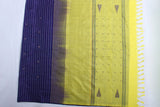 Elegant Handwoven Vaazhai Naar Saree with Zari Lines - Timeless Chic