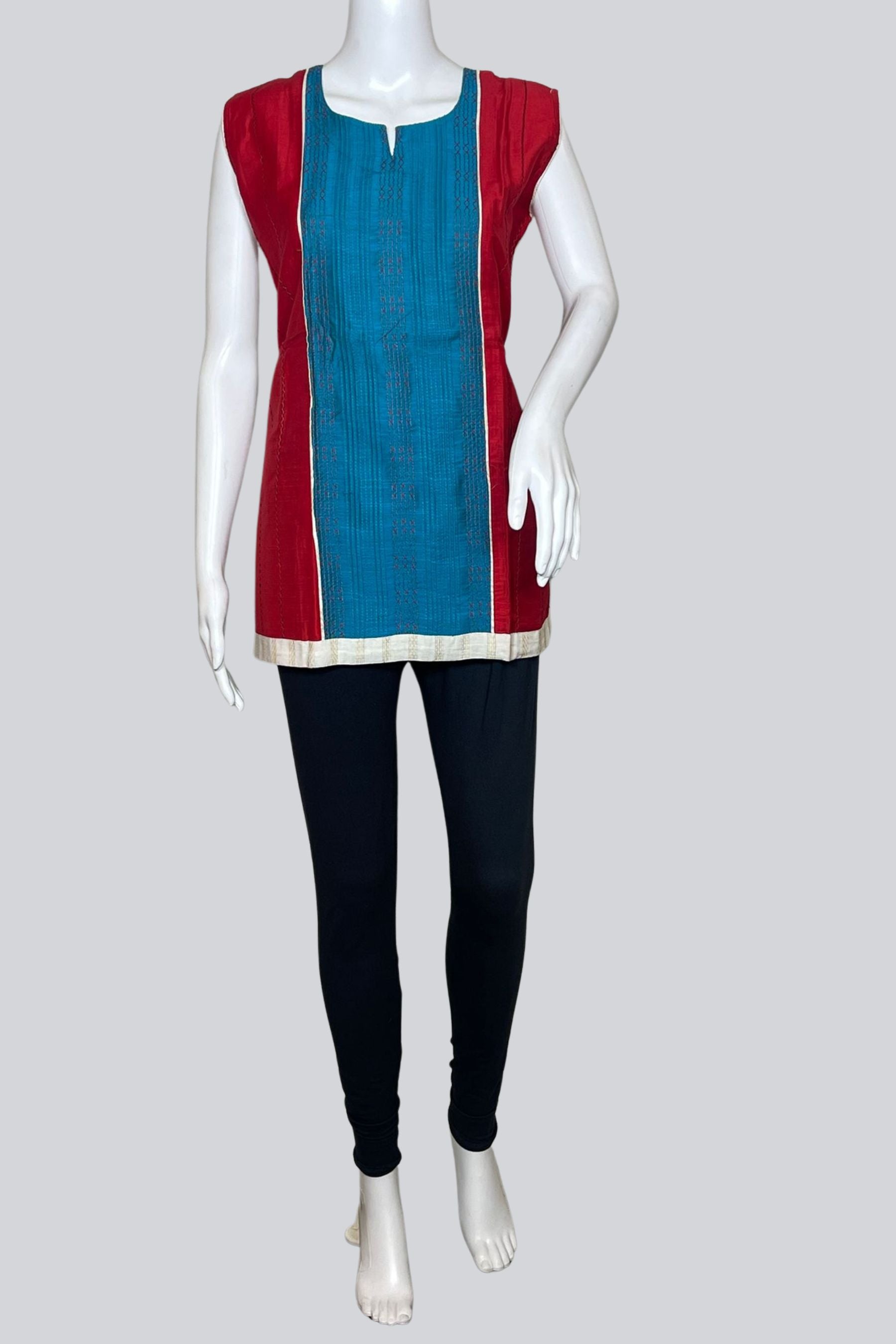 Crisp Comfort: Pure Cotton Kurti - Elevate Style at JCS Fashions KURTI JCS Fashions