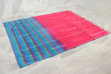 Hand-Woven Banana Pith Saree - Borderless Chic and Sustainable