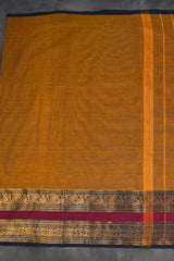 Elegant Chettinad Cotton Saree - Traditional Style & High-Comfort Design