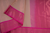 Pure Kanchipuram Silk Saree with Golden Zari and Butties - JCSFashions