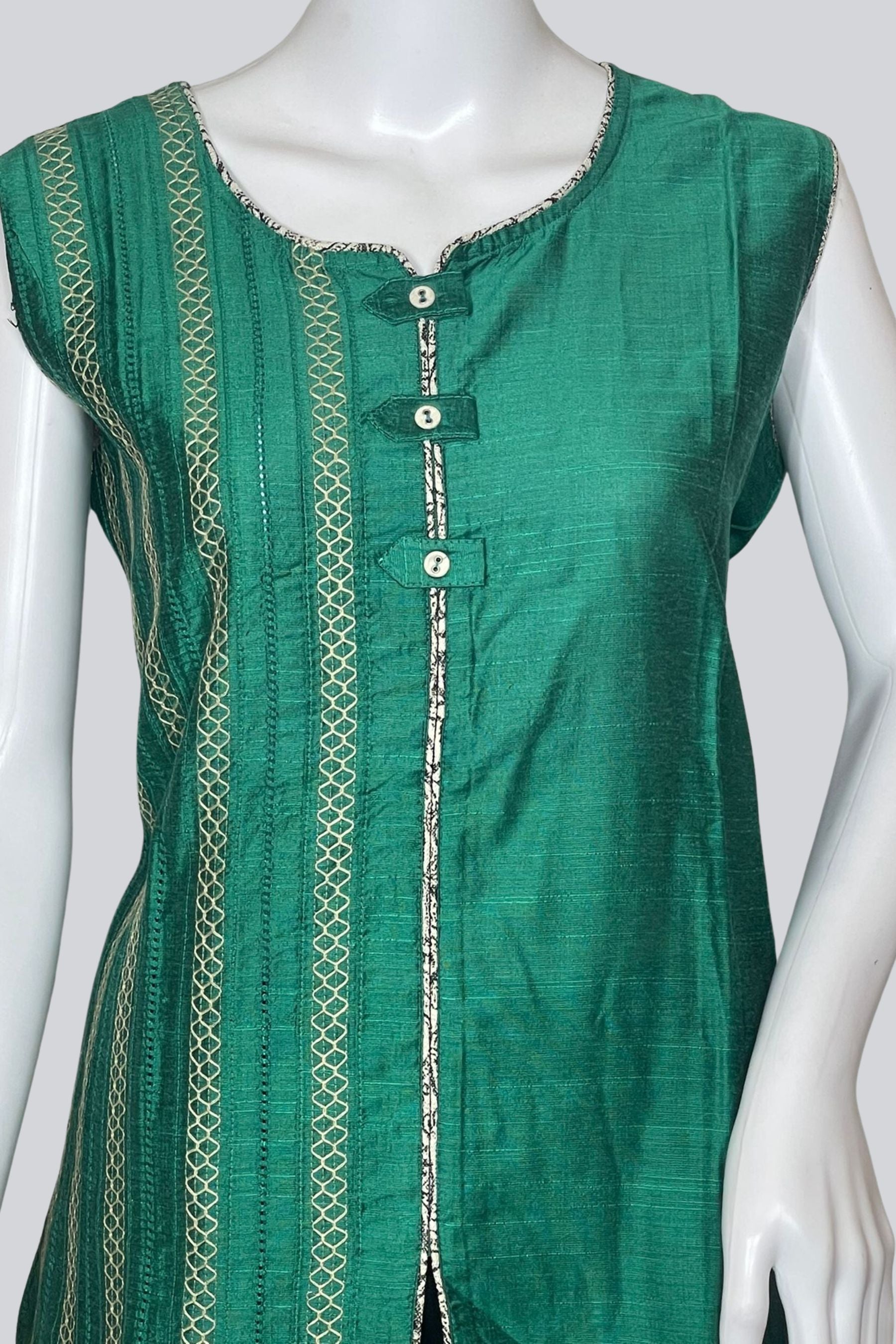 Chic 28" Silk Cotton Kurti: Effortless Style from JCS Fashions KURTI JCS Fashions