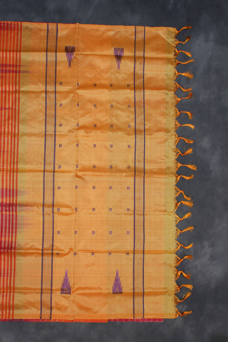 Eco-Friendly Banana Pith Saree: Traditional Indian Elegance by JCSFashions