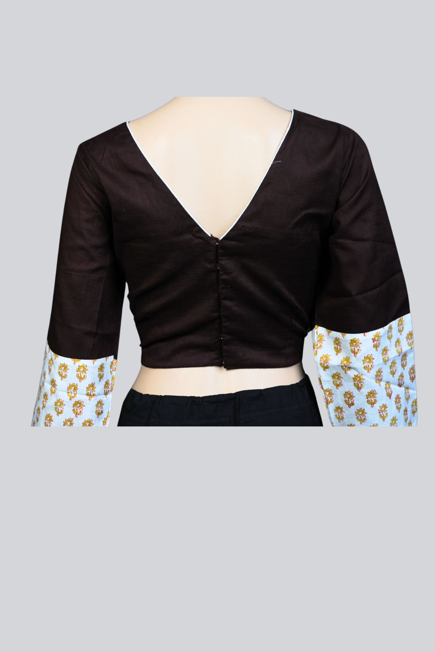 Chic Cotton Bliss: JCSFashions Exclusive Designer Blouse - High-Quality Blouse JCS Fashions