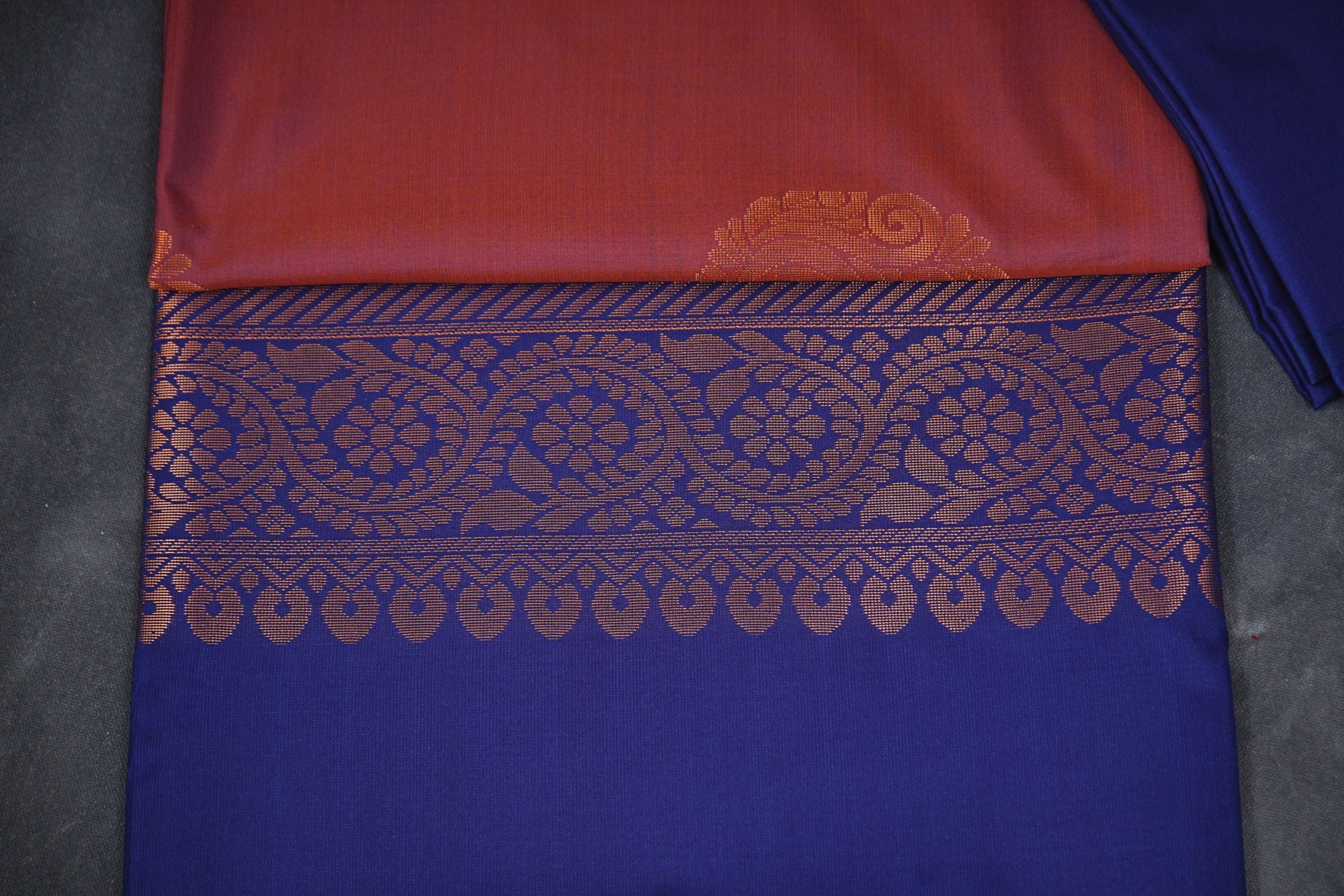 Regal Kanchipuram Blended Silk Saree: Tradition Meets Elegance Saree JCS Fashions