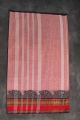 Traditional Chettinad Cotton Saree with Elegant Drape from JCSFashions