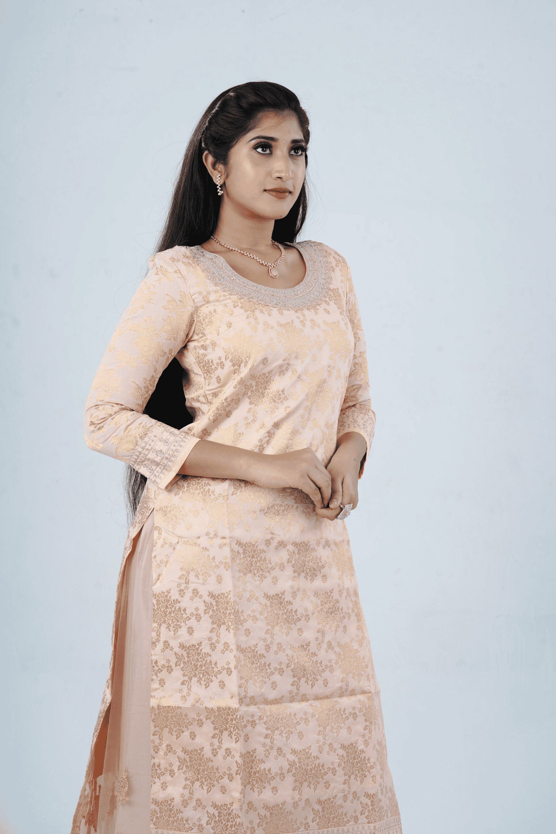 Regal Embroidered Salwar Kameez: Embrace Traditional Indian Elegance KURTI JCS Fashions