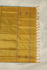 Elegant and Eco-friendly Banana Pith Borderless Saree from JCSFashions