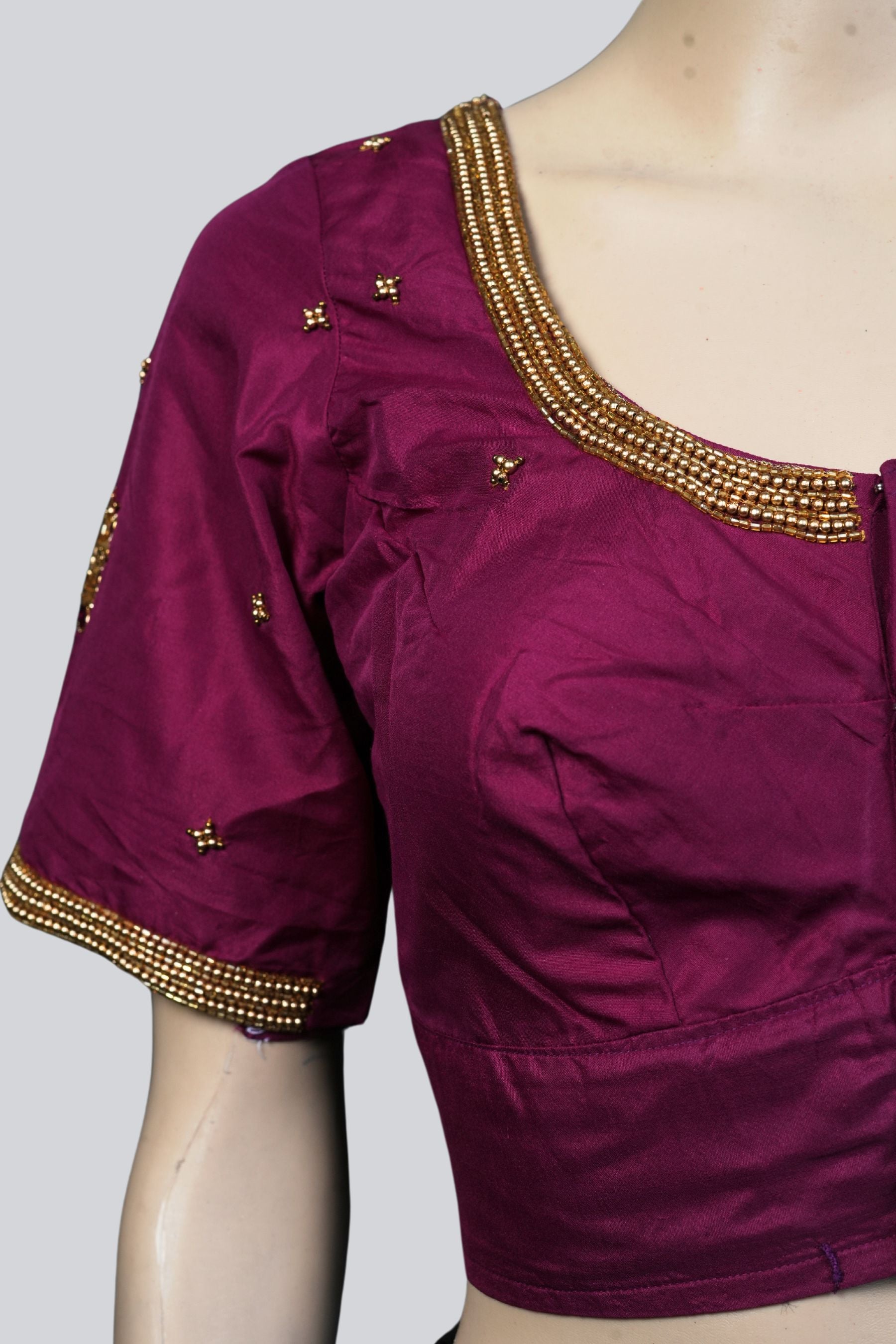 Captivating Indian Aari Work Bridal Blouse For Women Blouse JCS Fashions