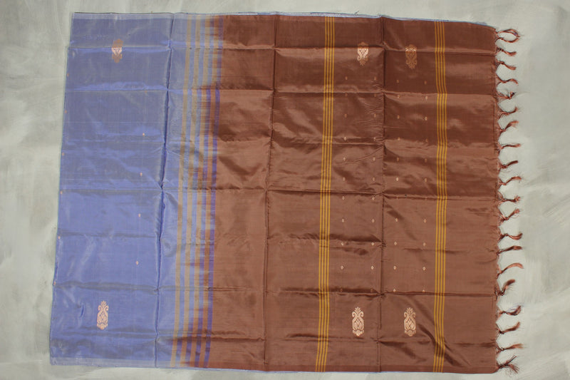 Eco-Friendly Handwoven Banana Pith Saree for Elegant Sustainability