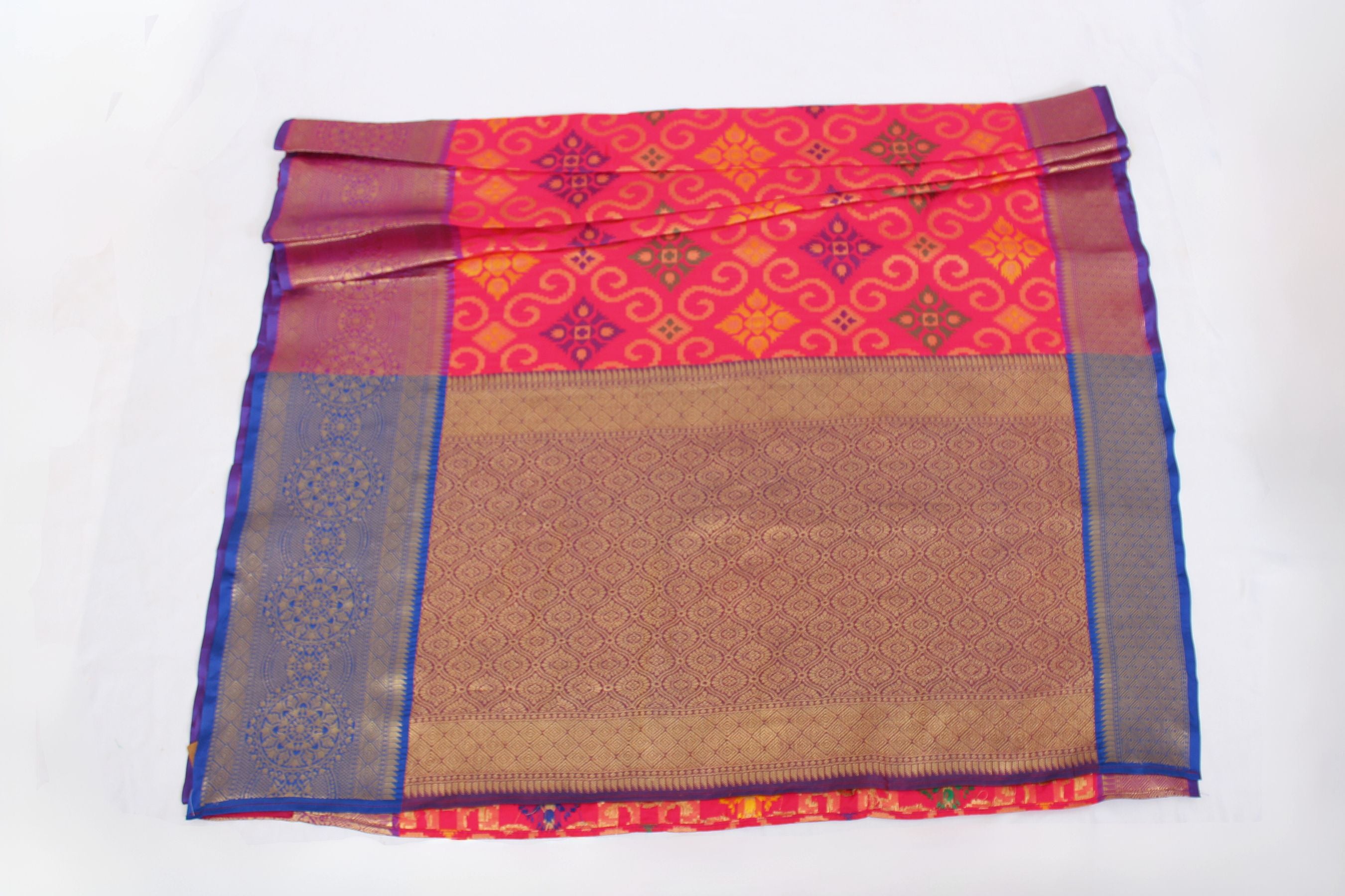 Banarasi Handloom Saree with All-Over Viral Zari Butta SAREE JCS Fashions