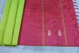 Eco-Luxury Banana Pith Saree: Sustainable Handloom Craftsmanship