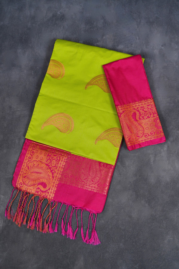 Luxurious Kanchipuram Blended Silk Saree - Radiate Grace & Elegance