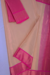 Pure Kanchipuram Silk Saree with Golden Zari and Butties - JCSFashions