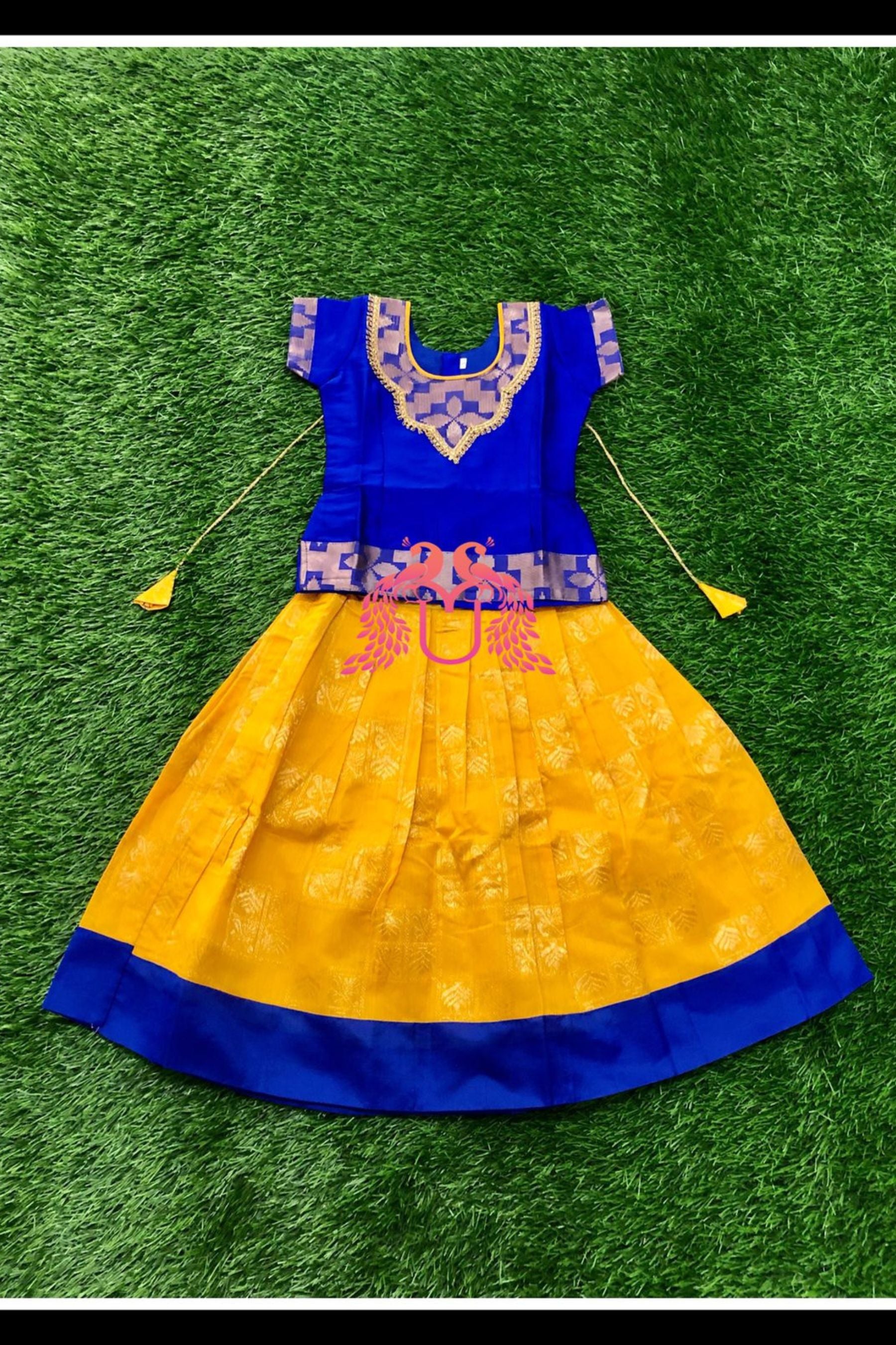 Chic Skirt & Top Set: Vibrant Styles By JCSFashions Skirt& Top JCS Fashions Blue & Yellow 24