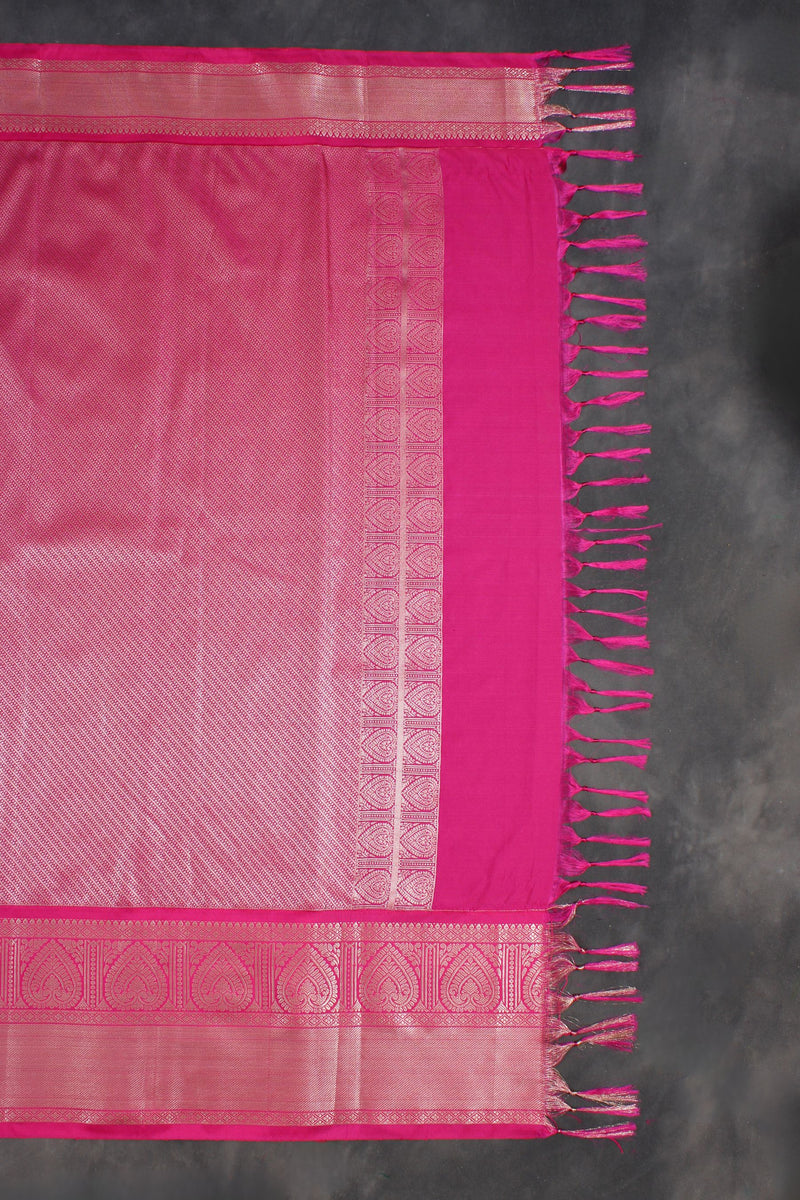 Regal Kanchipuram Silk Saree with Intricate Detailing by JCS Fashions